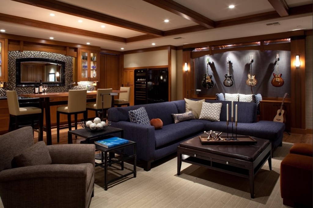 perfect bachelor pad or man cave