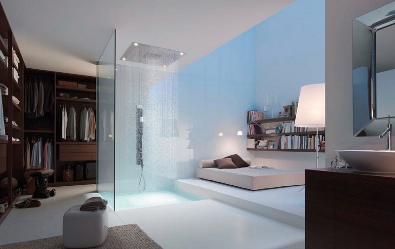 shower bedroom
