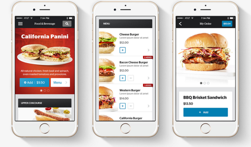 fast food delivery app