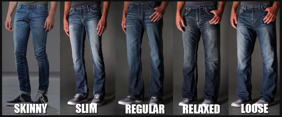 mens jeans cut guide