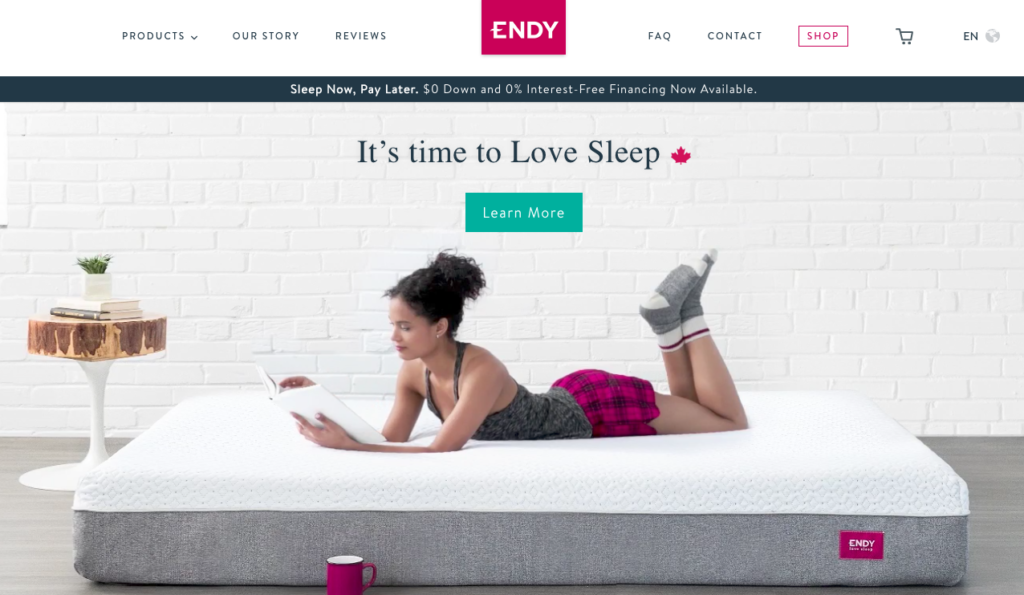 endy sleep mattress review