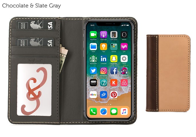 iphone x leather phone case