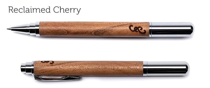 cherry wood pen